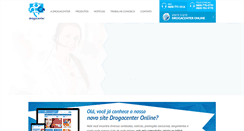 Desktop Screenshot of drogacenter.com.br